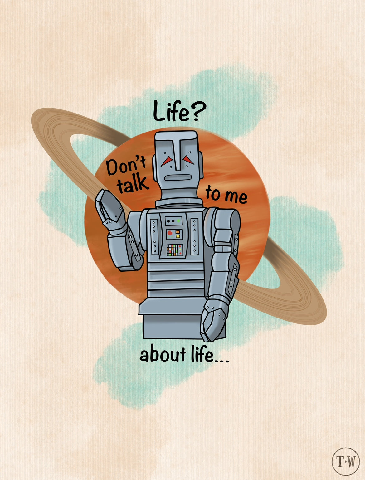 Marvin The Depressed Robot