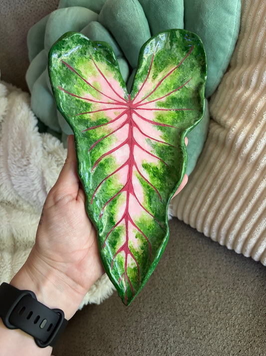 Large Leaf Trinket Dish