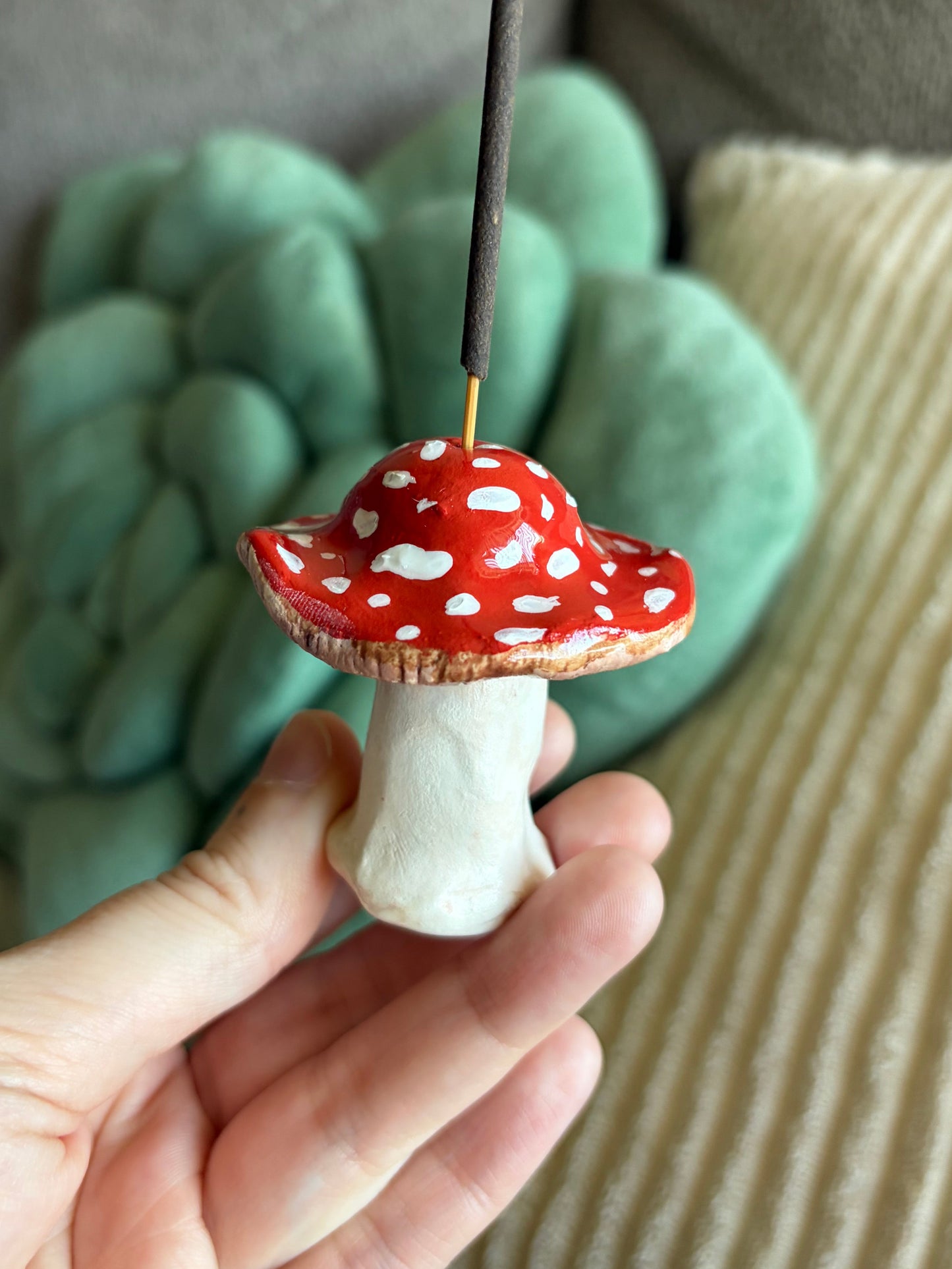 Mushroom Incense Burner