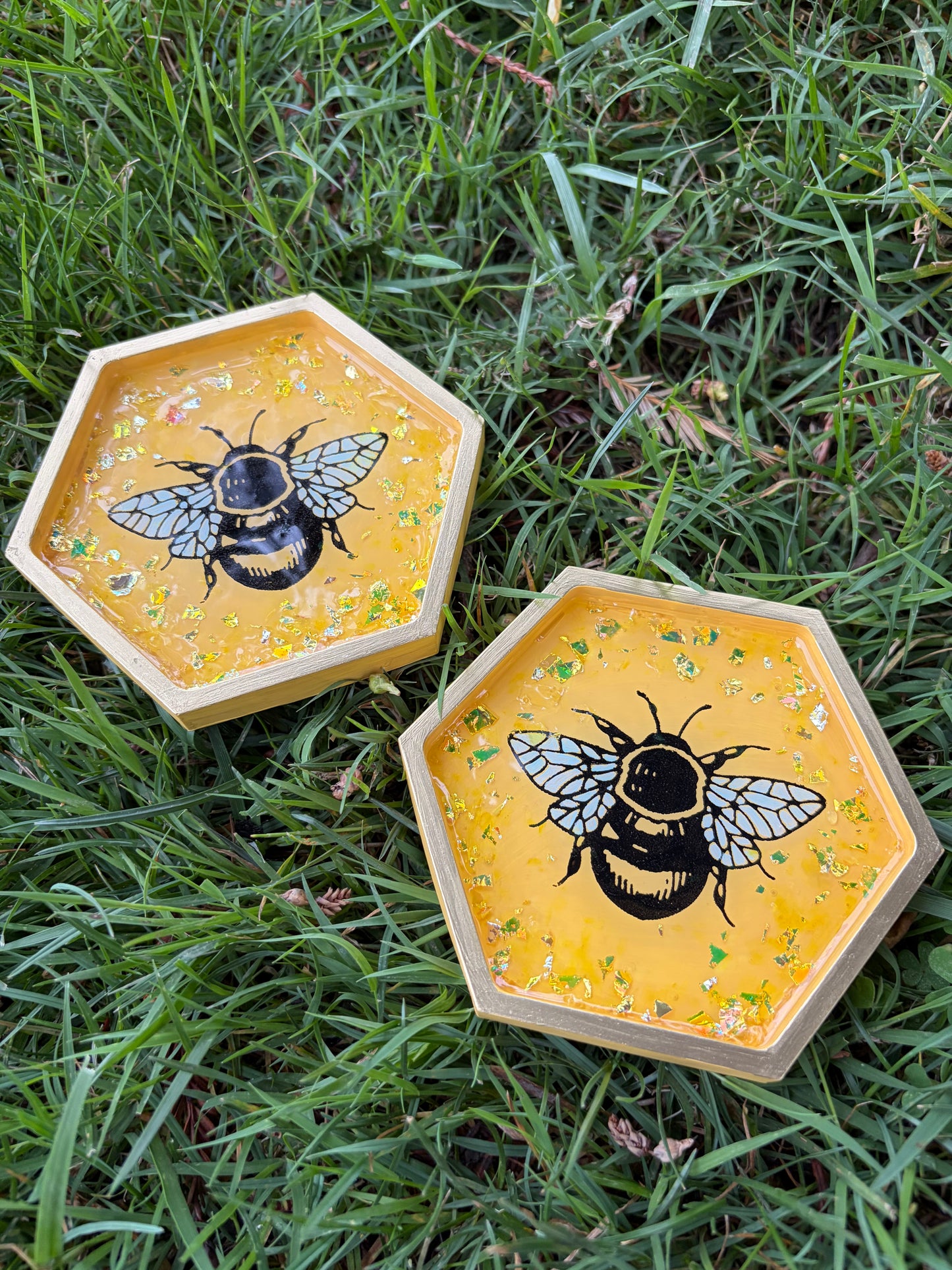 Honey Bee Trinket Tray
