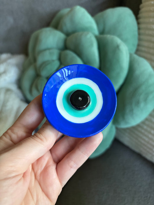 Evil eye mini incense holder