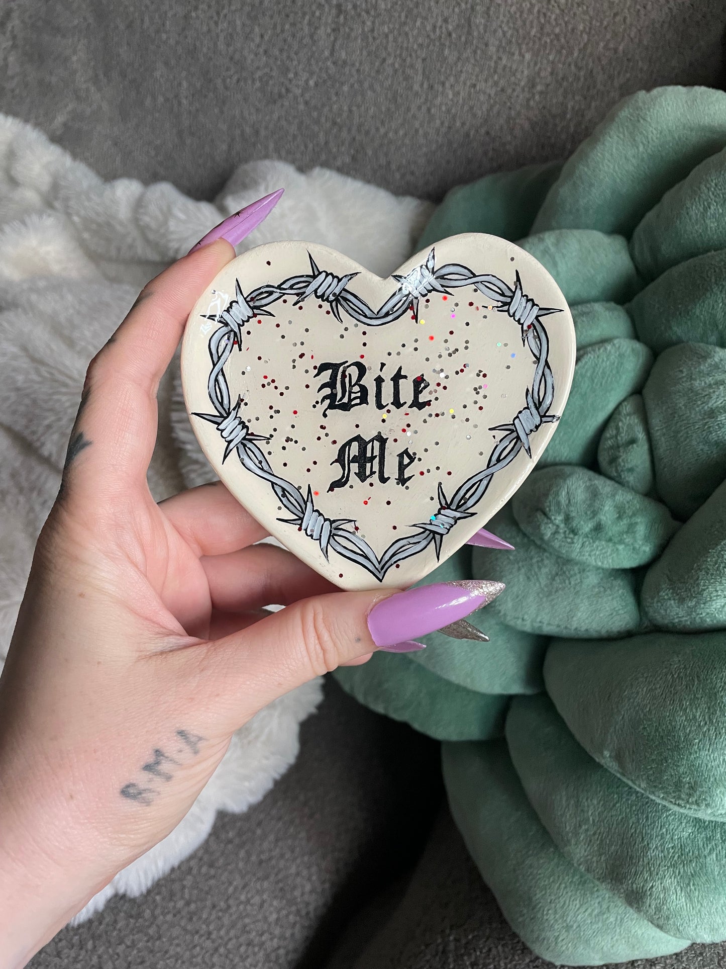 Bite Me Ring/Jewelry Dish