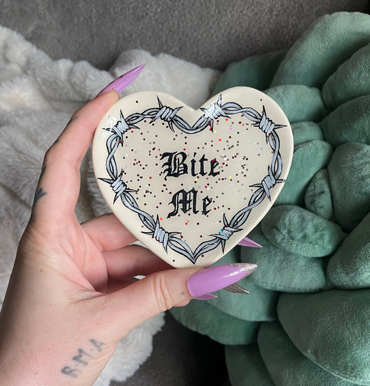 Bite Me Ring/Jewelry Dish