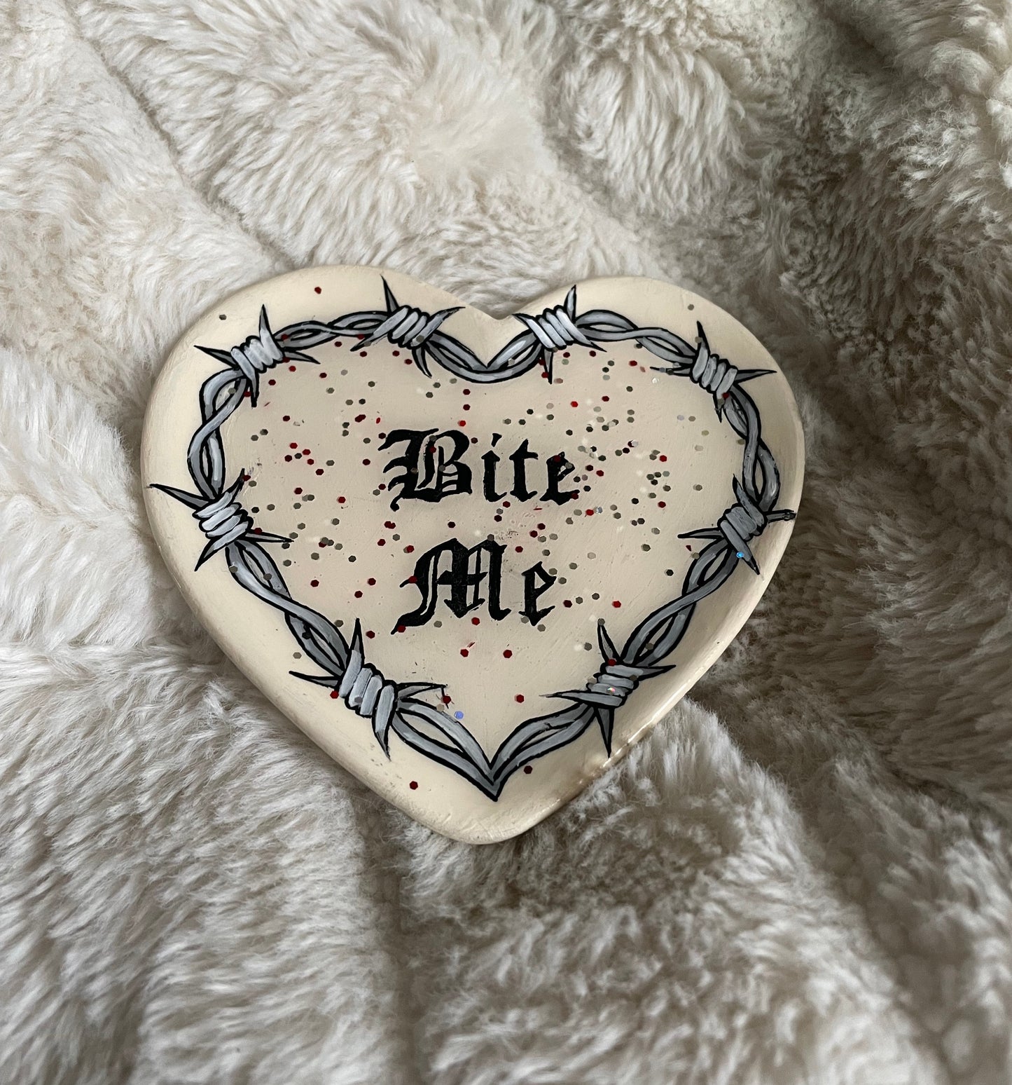 Bite Me Ring/Jewelry Dish