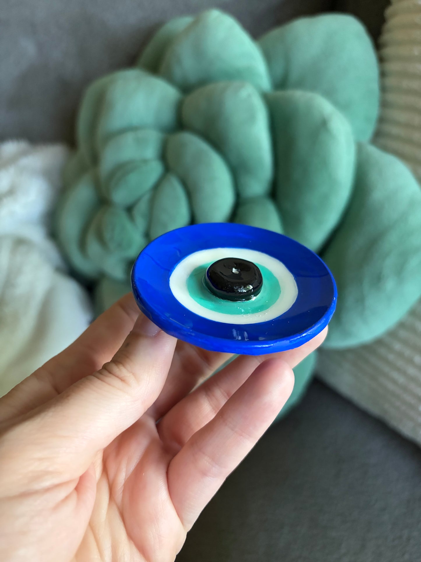 Evil eye mini incense holder